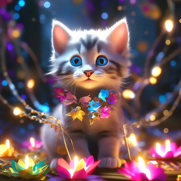 милые котенок