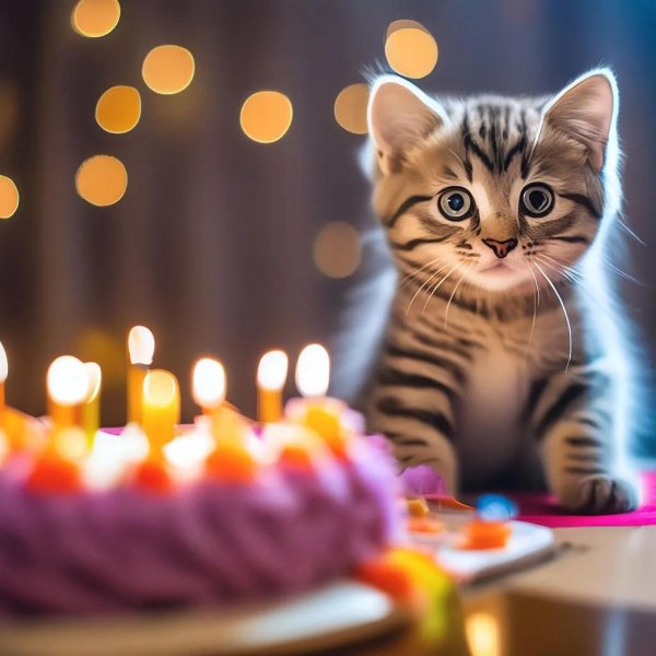 с днем рождения котик