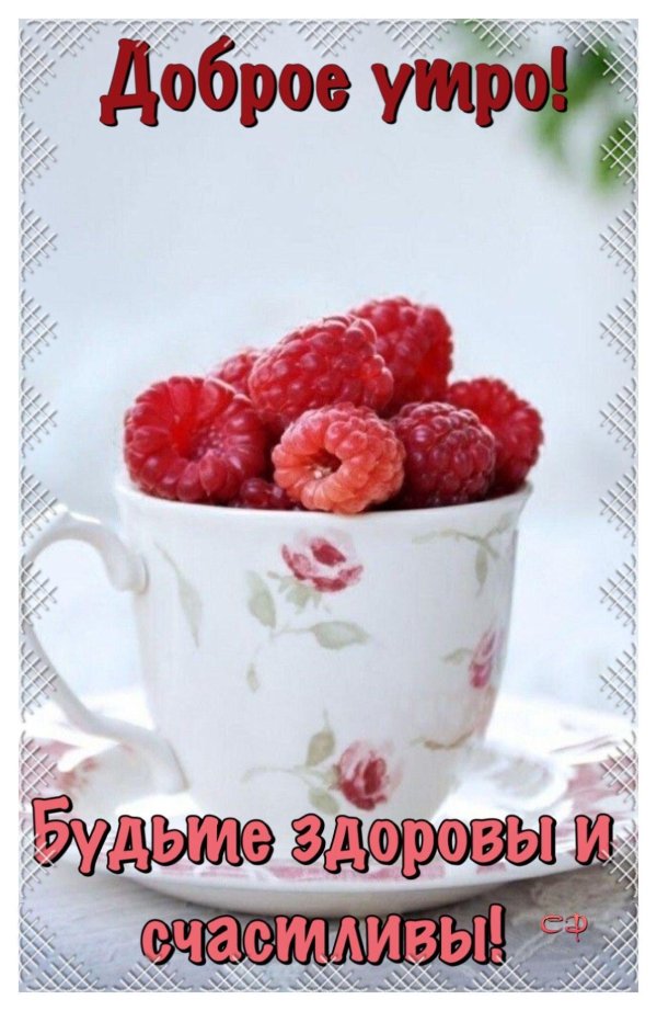 доброе малиновое утро