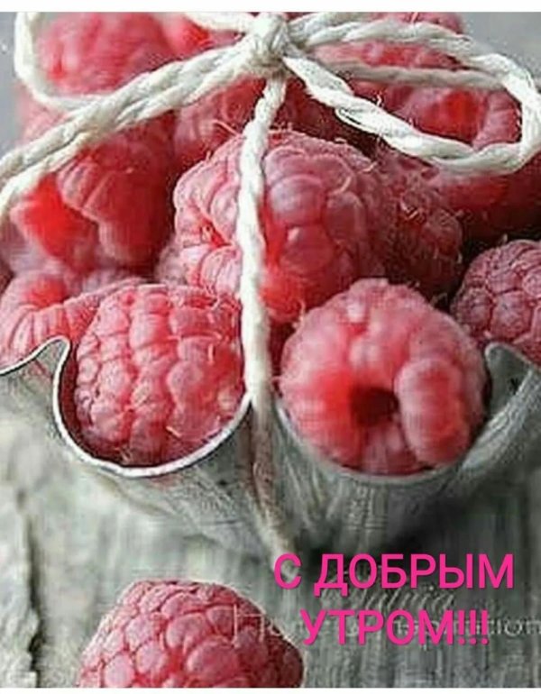 доброе малиновое утро