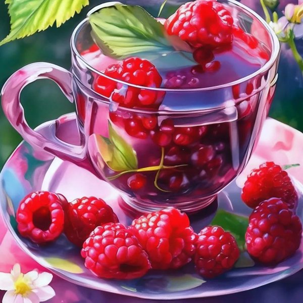 ягодный чай