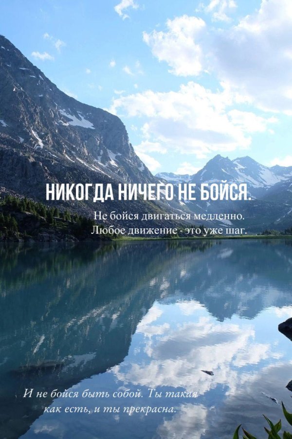 не бойся что не получится бойся что не попробуешь