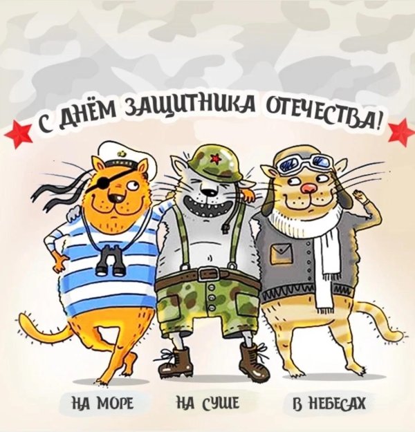 с днём защитника отечества смешные
