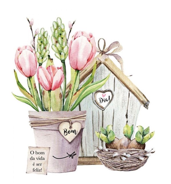 весенний домик