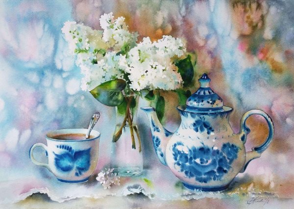 титова художник акварелист