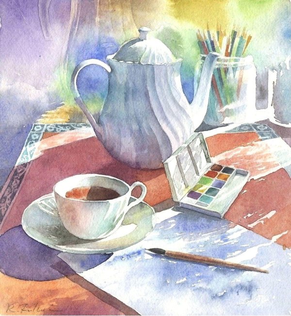 акварельное искусство