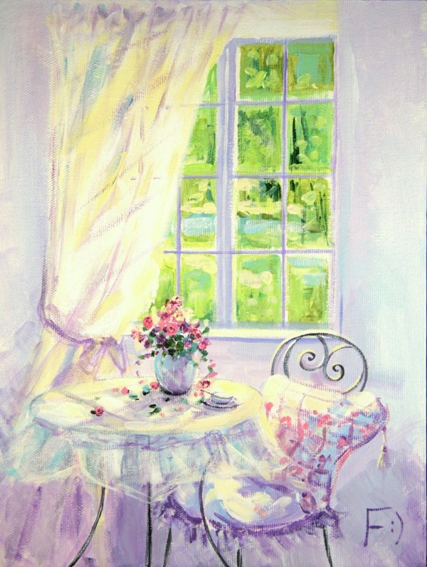 Акварельные доброе утро