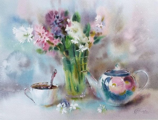 титова художник акварелист