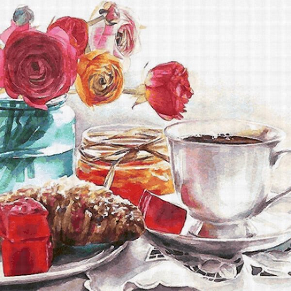 акварельные натюрморты