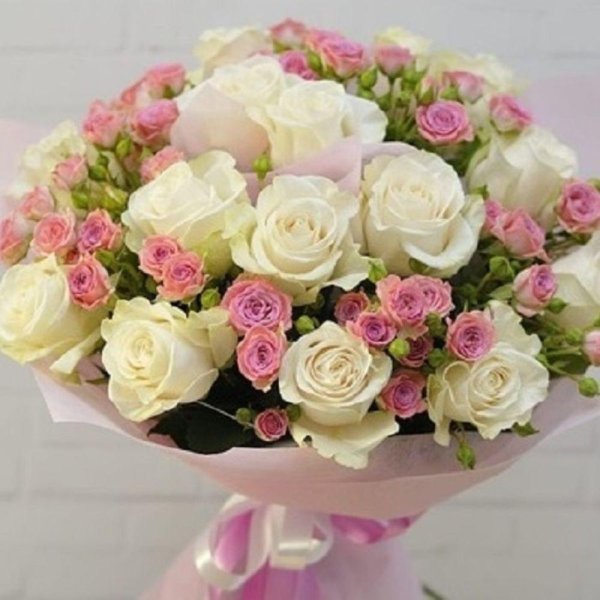 нежные букеты цветов