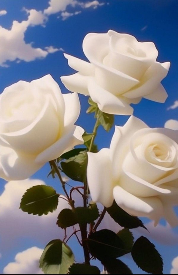 rosas blancas hermosas
