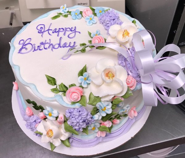 круглый торт