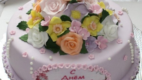 красивый торт для мамы