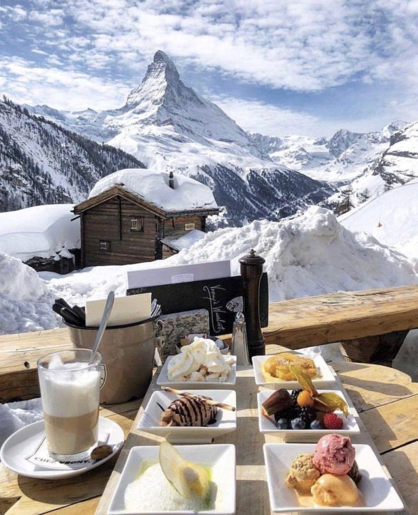 церматт маттерхорн завтрак