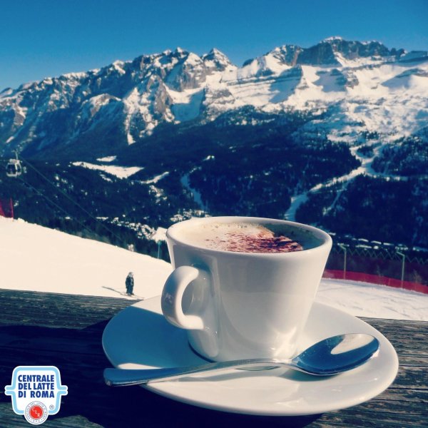 зима горы кофе