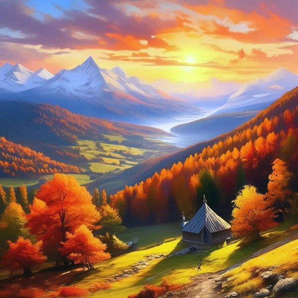 горные пейзажи