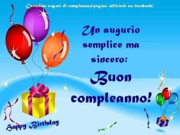 buon compleanno