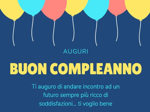 buon compleanno для мужчины