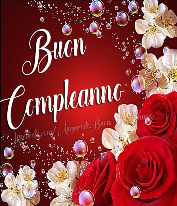 buon compleanno открытки