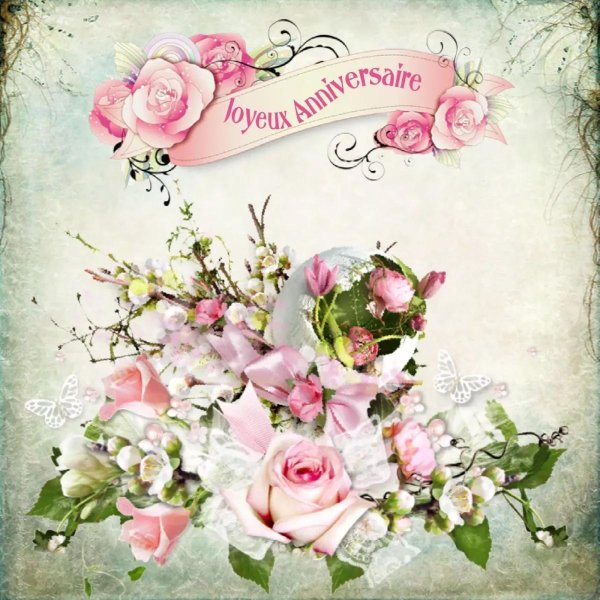 французские открытки с днем рождения