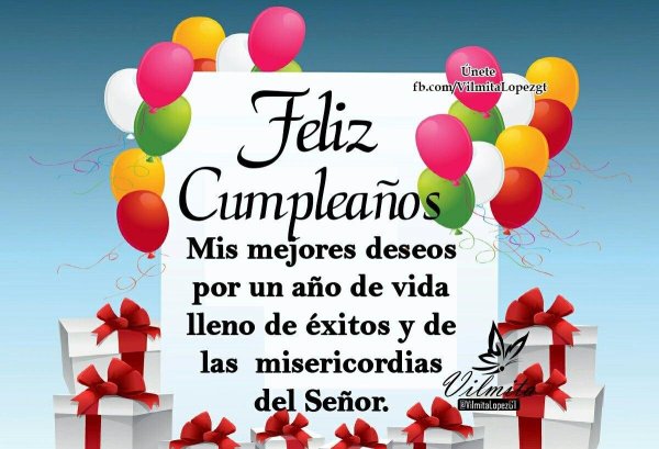 felicitaciones de cumpleaños