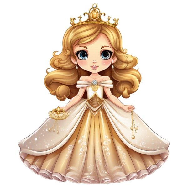 мультяшная принцесса