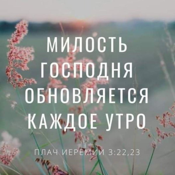 милости господни