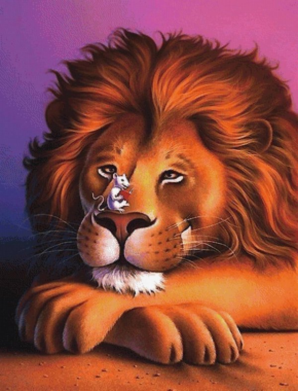 картины льва