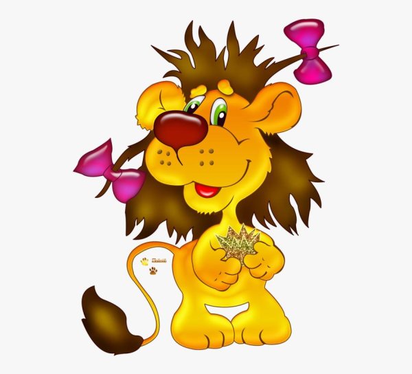 львенок мультяшный