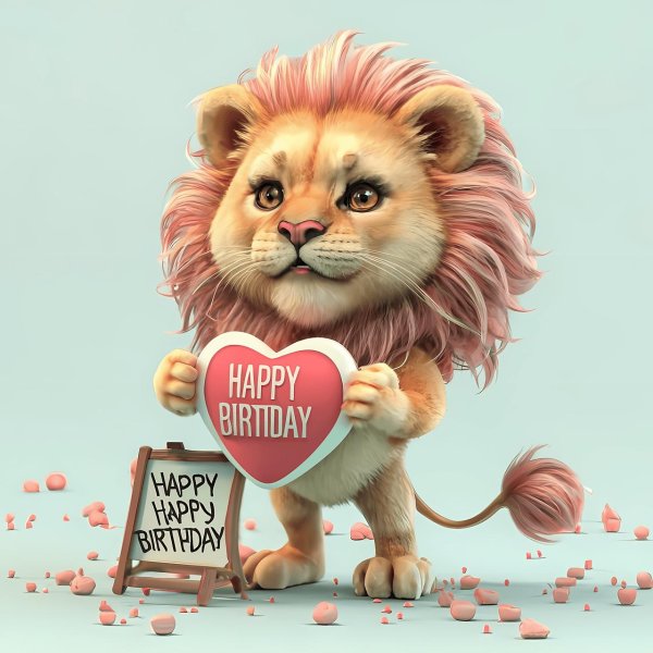 Лев с днем рождения