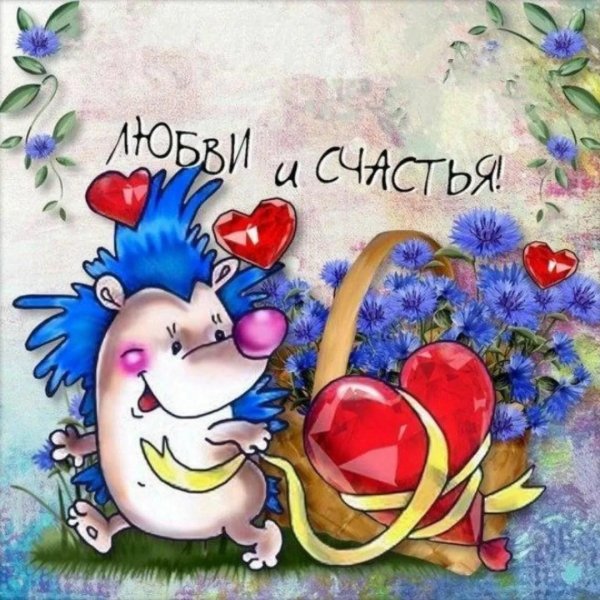 влюбленный ежик