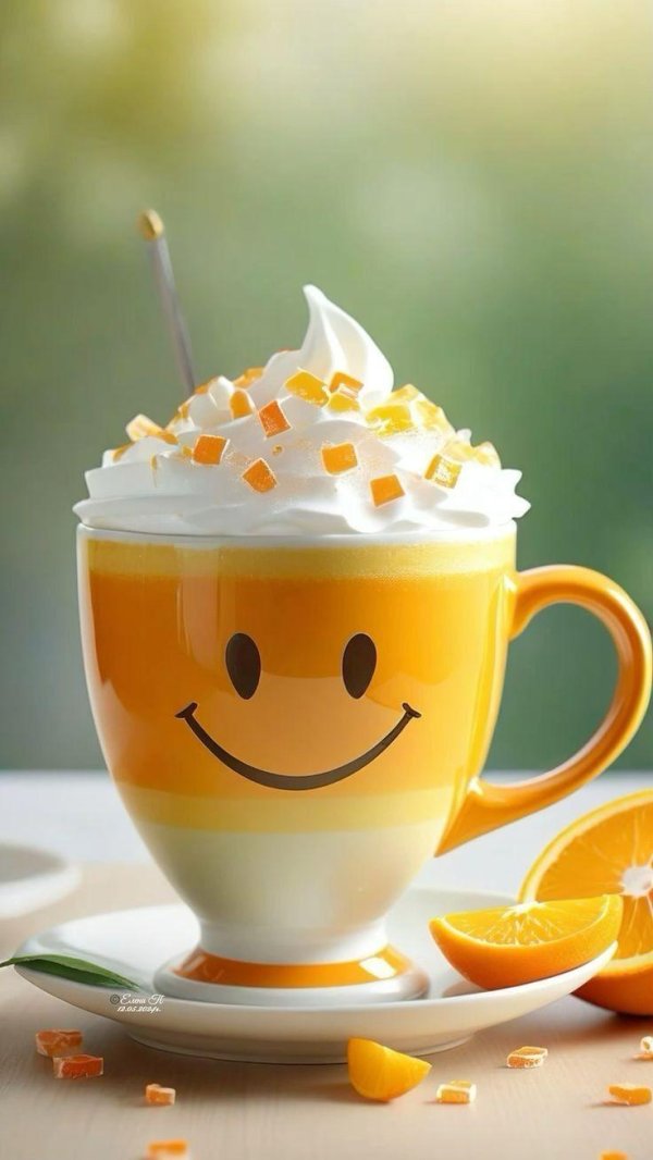 апельсиновый раф