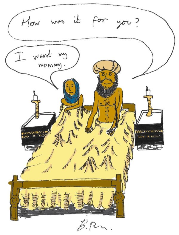 пророк мухаммед карикатура