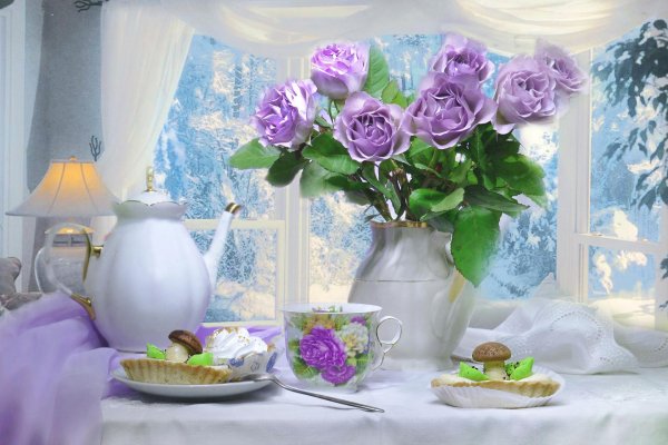 нежный натюрморт