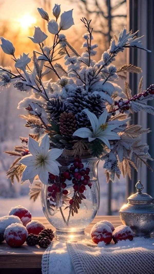 букет зимний