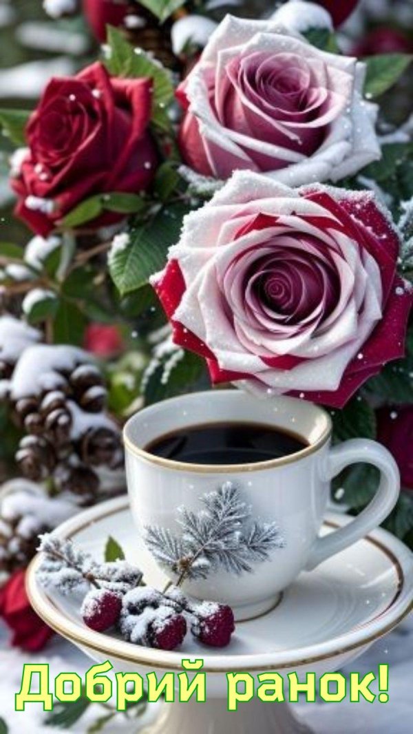 доброго утра зимнего