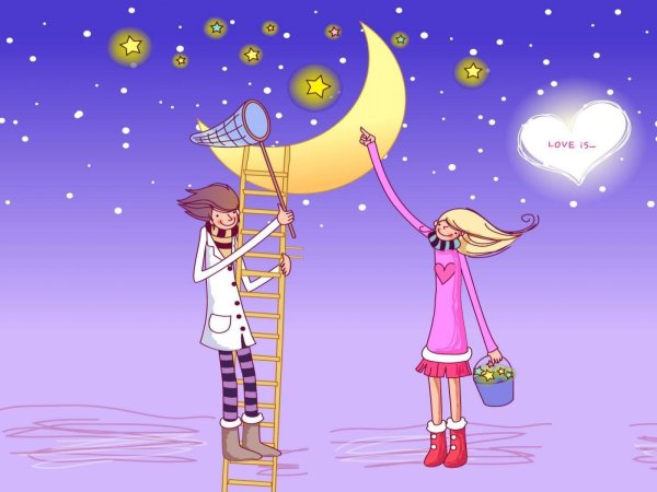 луна романтика