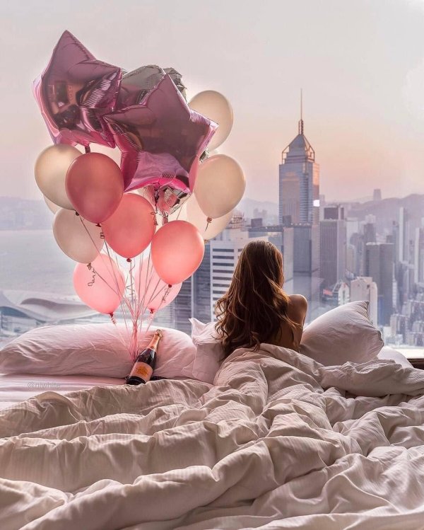 воздушные шары для девушки