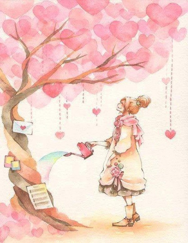 иллюстрации счастье