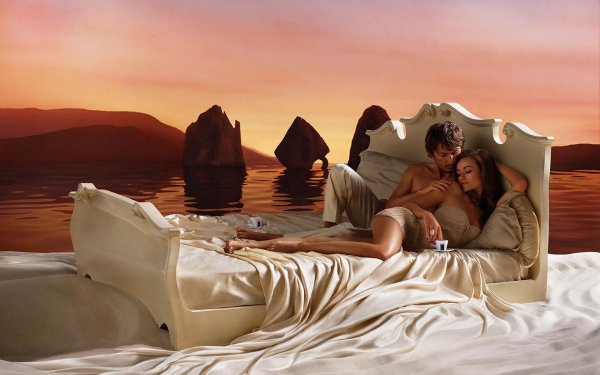 кровать романтика