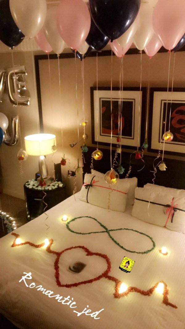 романтическое украшение спальни