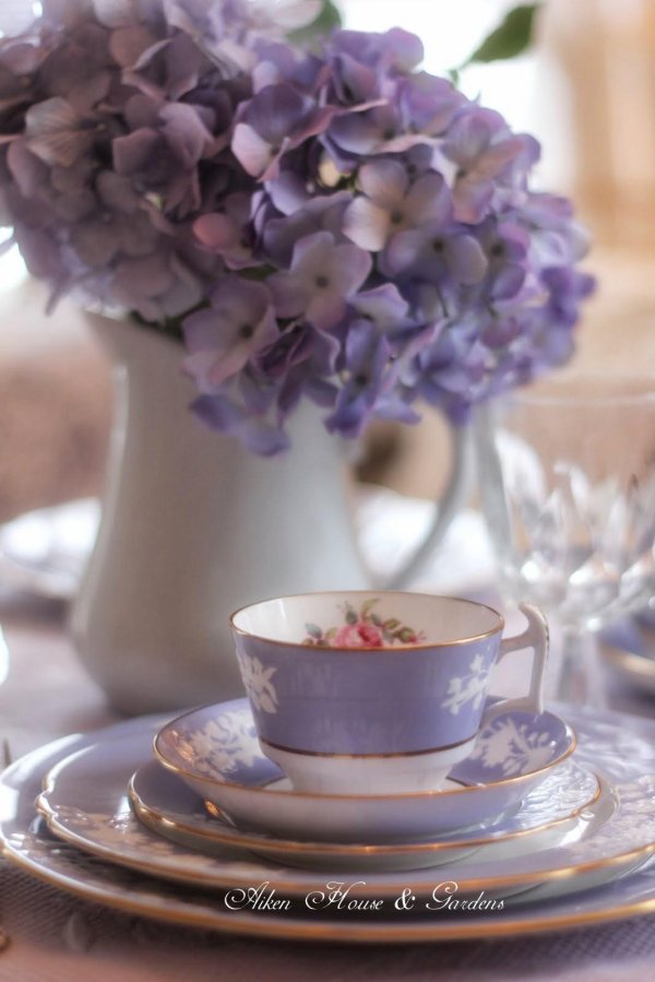 винтажная чашка