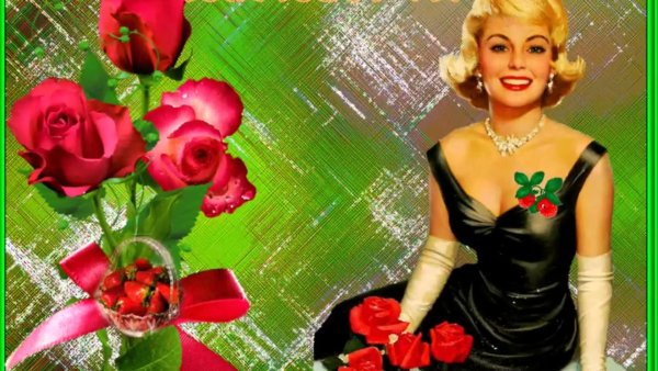 открытка приветствие