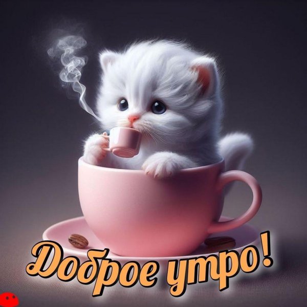 доброго утра с котиками
