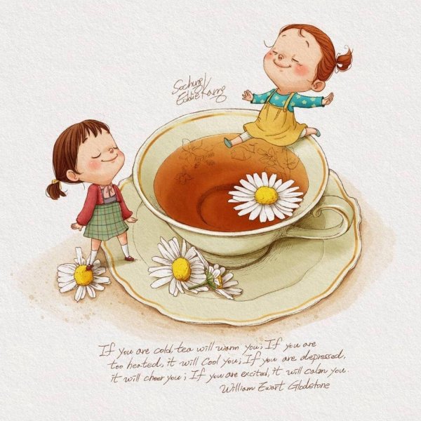 иллюстрации счастье