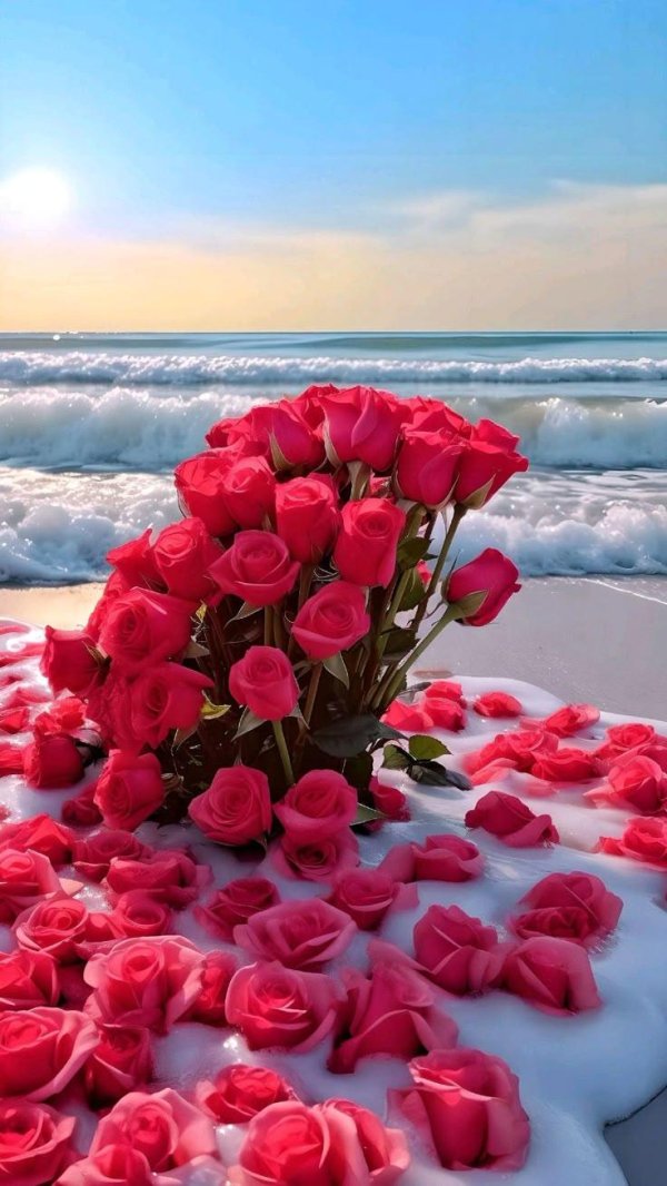 букет красивый роз