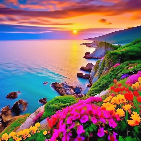 море цветов