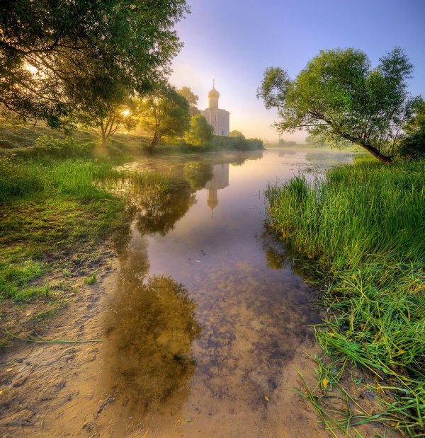 Природы пейзажи доброе утро
