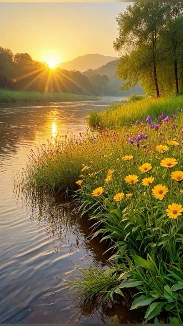 пейзажи летние