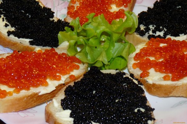 бутер с икрой